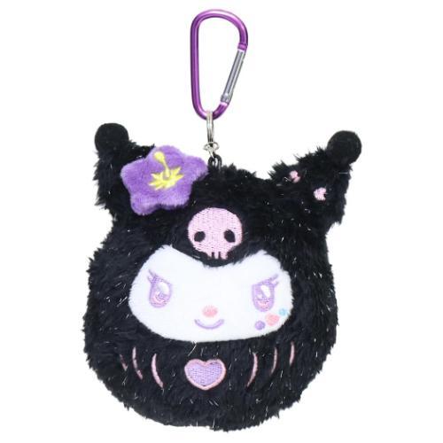 Kuromi Daruma Plush Mascot Carabiner