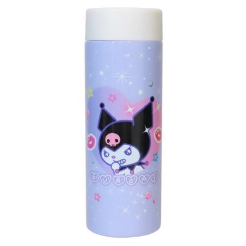 Kuromi Heart Pounding Retro Water Bottle