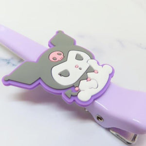 Kuromi Mascot Long Hair Clip