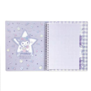 Kuromi Star B5 Binder