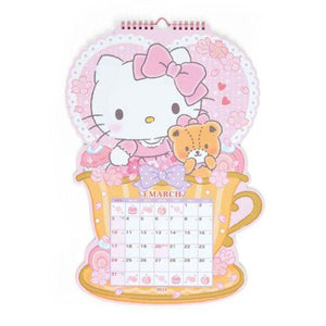 Hello Kitty 2024 Die Cut Wall Calendar