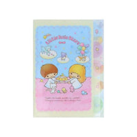 Little Twin Star Retro Die-cut Clear File 5-pocket