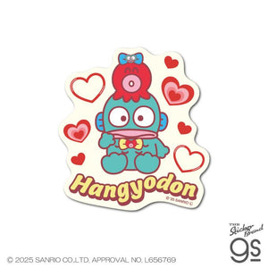 Hangyodon 40th Anniversary Fair Heart Diner Sticker