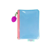 "Ichigo Shimbum 1970s" Sanrio Characters Clear Pouch [Little Twin Stars]
