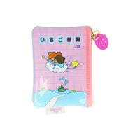 "Ichigo Shimbum 1970s" Sanrio Characters Clear Pouch [Little Twin Stars]
