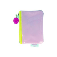"Ichigo Shimbum" Sanrio Characters Clear Pouch
