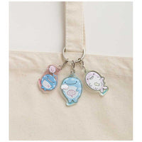 SanX Jinbei-san and Balloon Fish 3-strand Keychain
