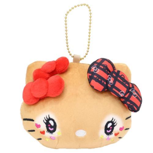 Hello Kitty Retro Kogal Plush Pouch [School]