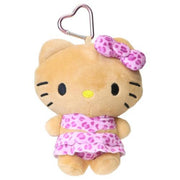 Hello Kitty Tan Leopard Swimsuit Plush Mascot