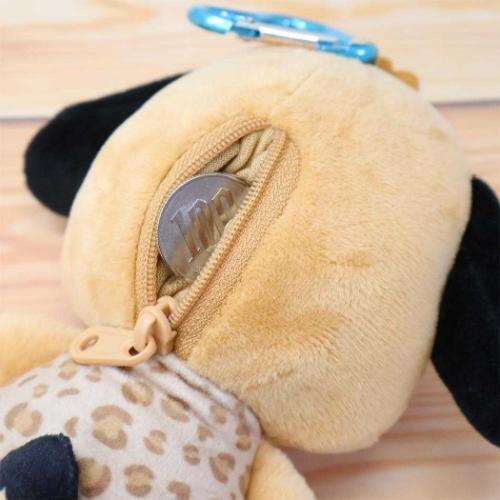 Pochacco Tan Leopard Swimsuit Plush Mascot