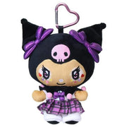 Kuromi Kogal Plush Mascot