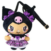 Kuromi Kogal Plush Cross Body Bag