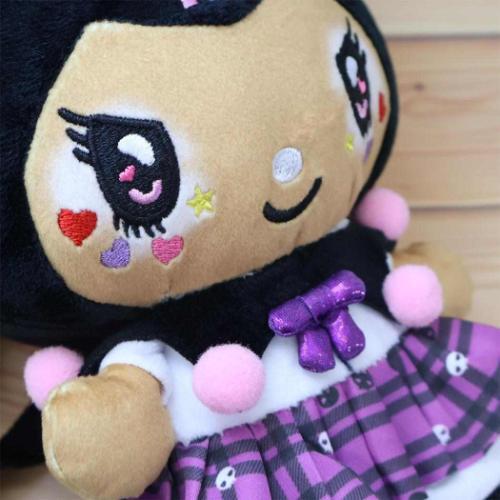 Kuromi Kogal Plush Cross Body Bag