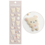 Korilakkuma Fluffy Sticker