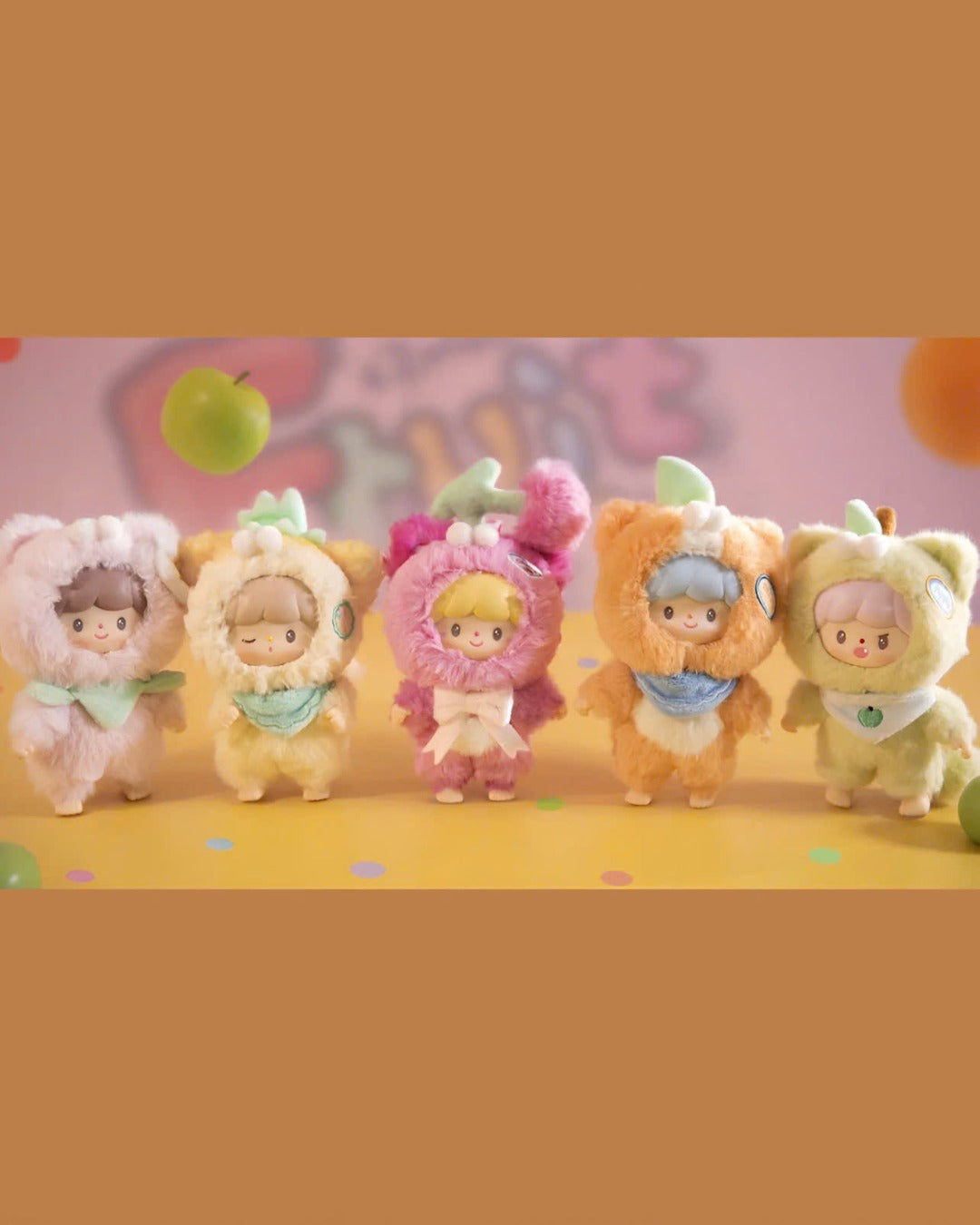 zZoton Cat Fruit Party Series Plush Blind Box