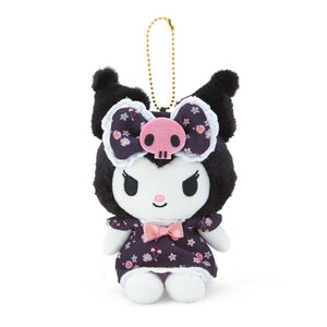 Kuromi "Flower Dress" Plush Mascot