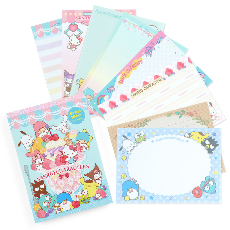 Sanrio Mix Parfait 8 Design Memo Pad