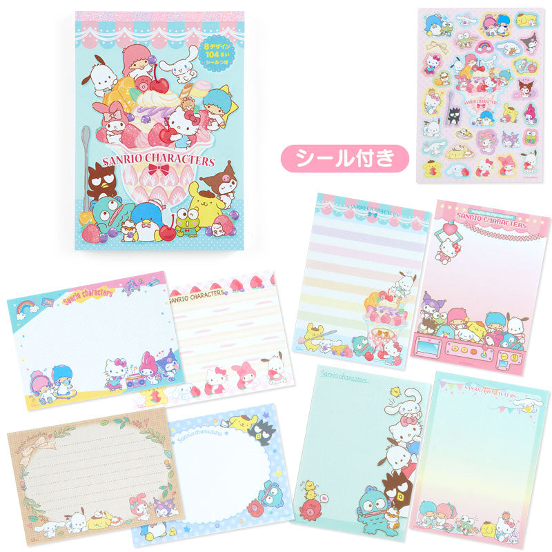 Sanrio Mix Parfait 8 Design Memo Pad