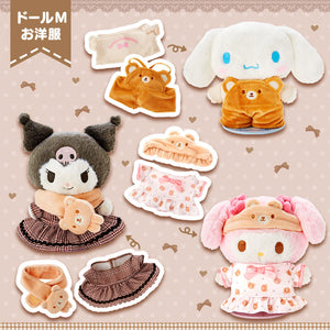Sanrio Bear Scarf & Dress Pitatto M Outfit