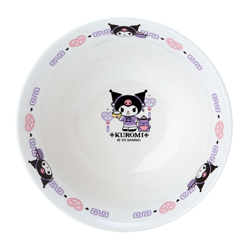 Kuromi Colorful Ceramic Ramen Bowl