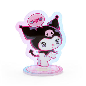 Kuromi World Acrylic Stand & Clip Hearts