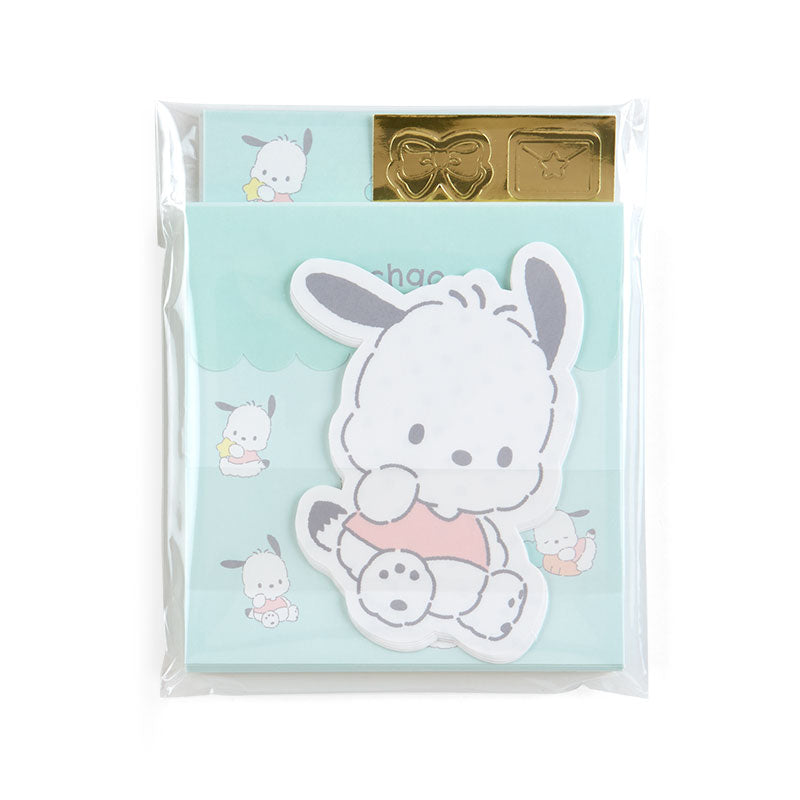 Pochacco Mini Letter Set Plush Design