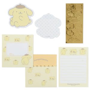 PomPomPurin Mini Letter Set Plush Design