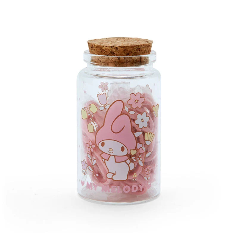 My Melody Hair Ties In A Bottle