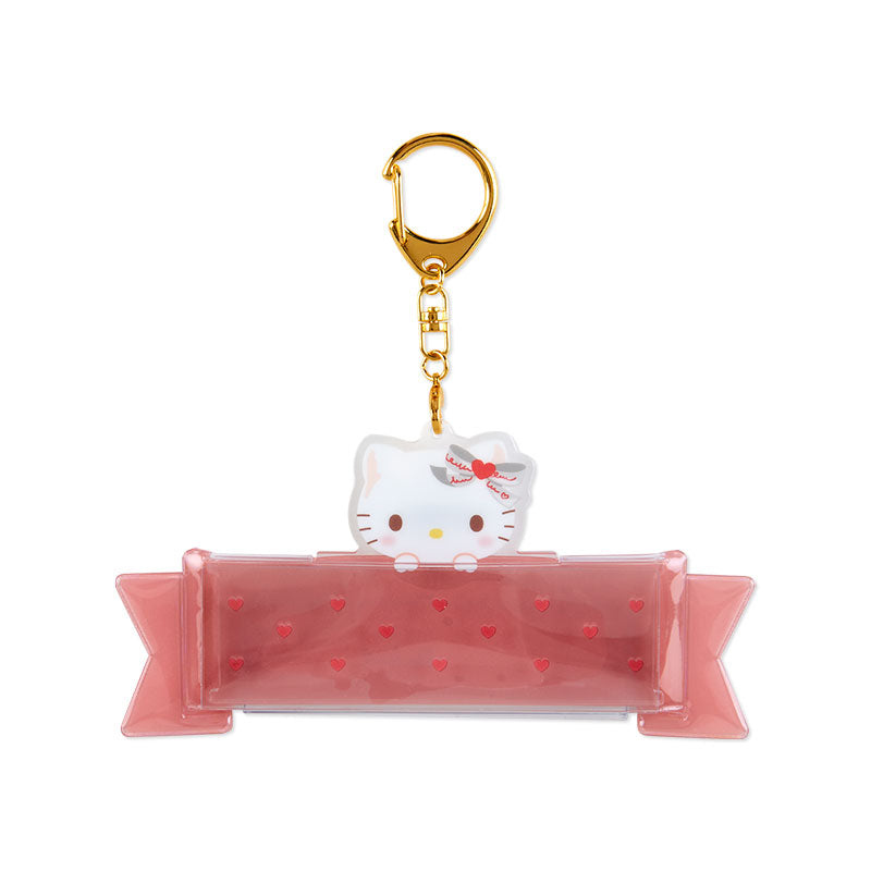 Hello Kitty Name Tag Holder Keychain