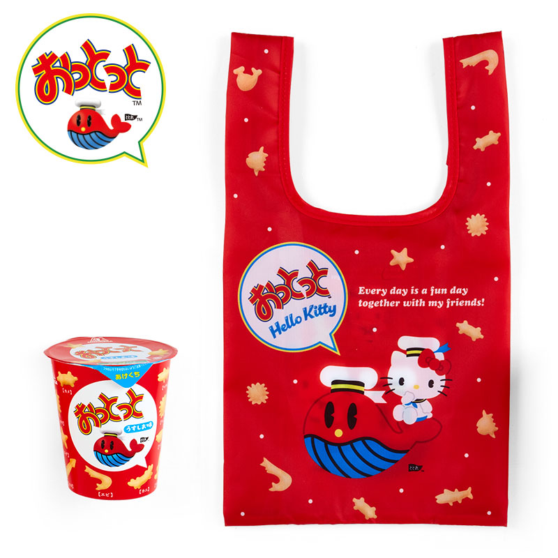 Sanrio x Oops Sea Snacks Hello Kitty Eco Bag