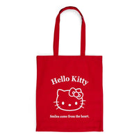 Hello Kitty Red Cotton Tote Bag
