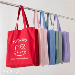 Hello Kitty Red Cotton Tote Bag