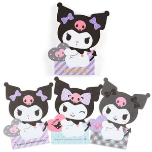 Kuromi Character Shape Memo Pad