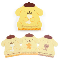 PomPomPurin Character Shape Memo Pad
