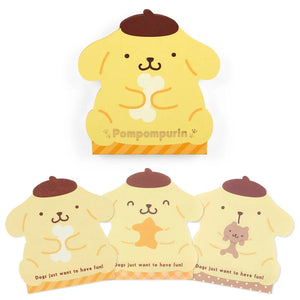 PomPomPurin Character Shape Memo Pad