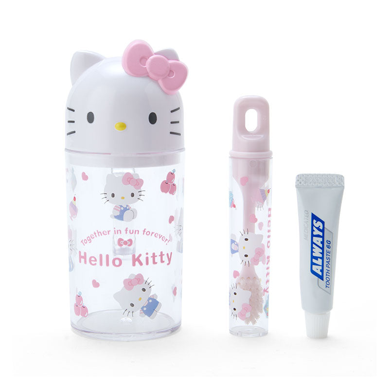 Hello Kitty Toothbrush & Cup Set