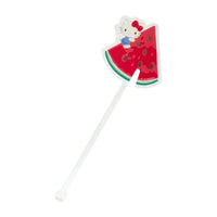 Hello Kitty Colorful Fruits Drink Stirrer
