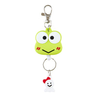 Keroppi Face Reel Keychain
