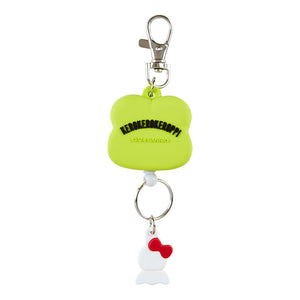 Keroppi Face Reel Keychain