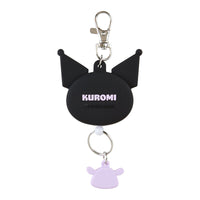 Kuromi Face Reel Keychain
