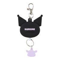 Kuromi Face Reel Keychain
