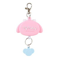 My Melody Face Reel Keychain