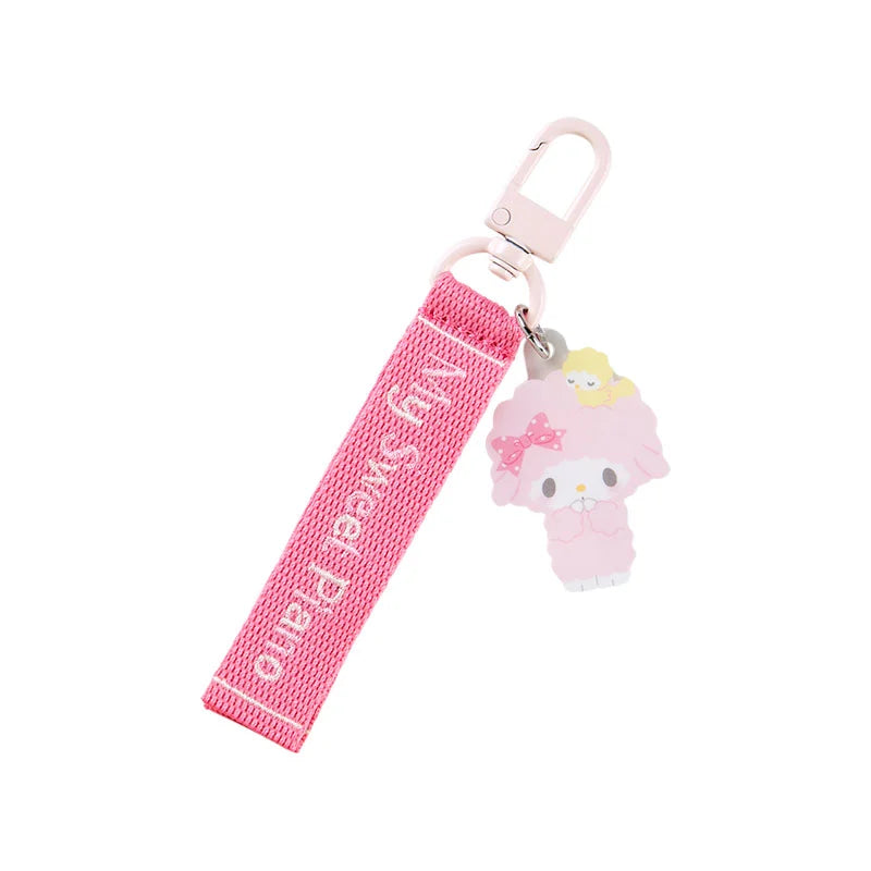 My Sweet Piano Character Awards Embroidery Tag Keychain