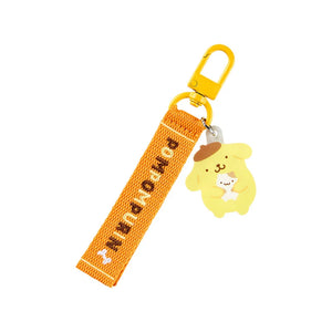 PomPomPurin Character Awards Embroidery Tag Keychain
