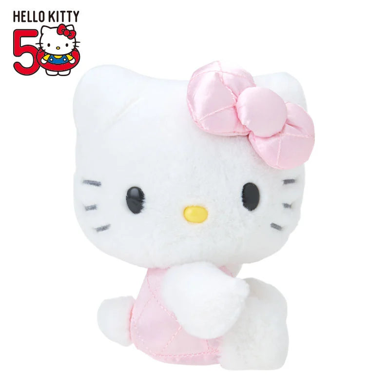 Hello Kitty 50th Anniversary Limited Shop Plush [Pink Quilt]