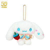 Cinnamoroll "Ichigo Shimbun 50th Anniversary" Plush Mascot
