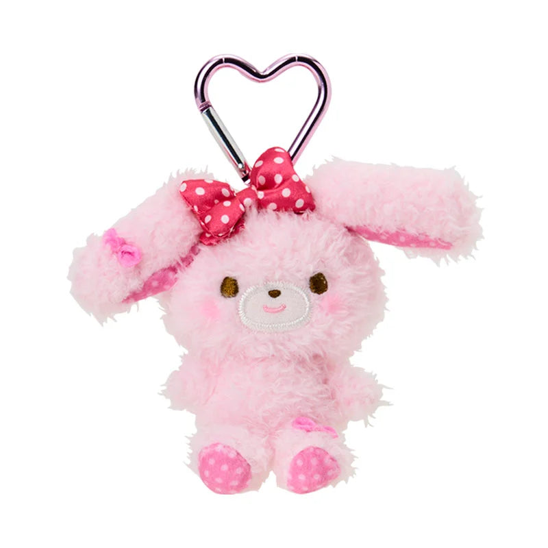BonBon Ribbon Mini Heart Carabiner Mascot Plush
