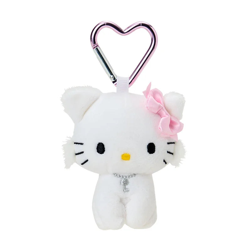 Charmmy Kitty Mini Heart Carabiner Mascot Plush