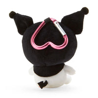Kuromi Mini Heart Carabiner Mascot Plush
