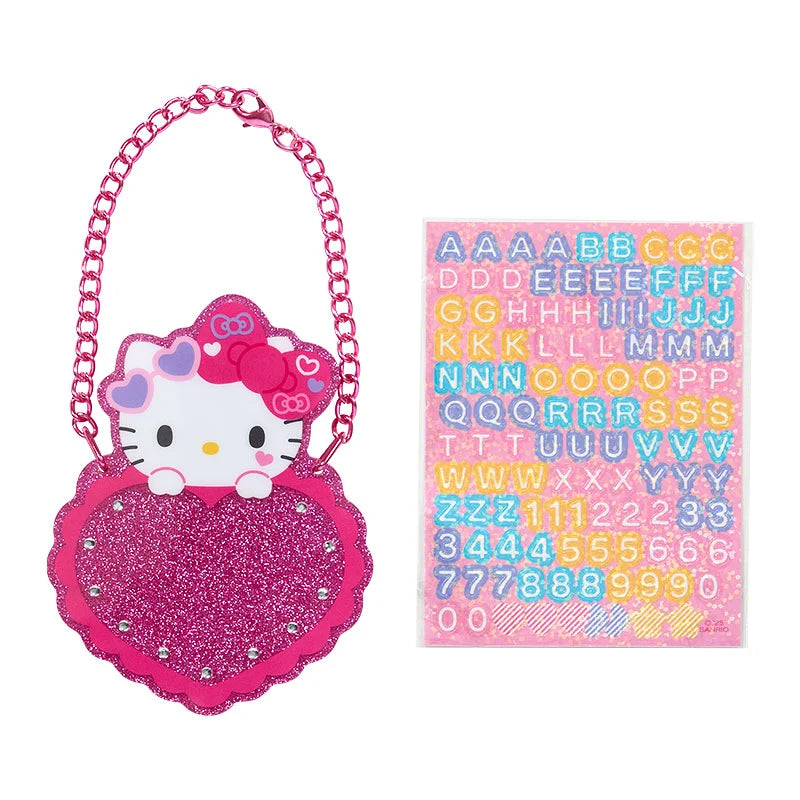 "Gakuen Kirameki Festival" Hello Kitty Custom Heart Keychain